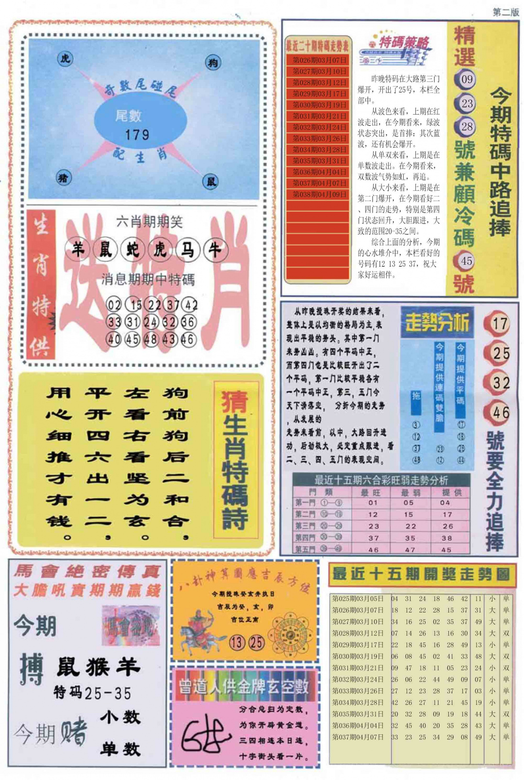 038期曾道人内幕消息B[图]