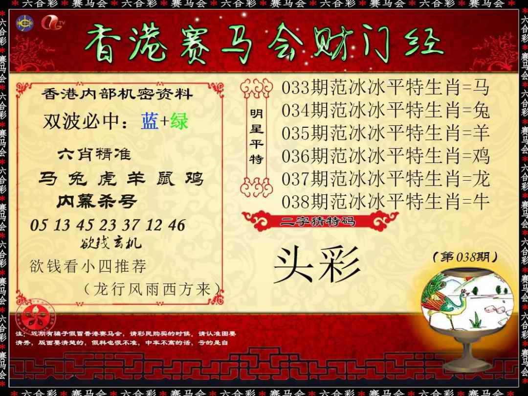 038期财门经[图]