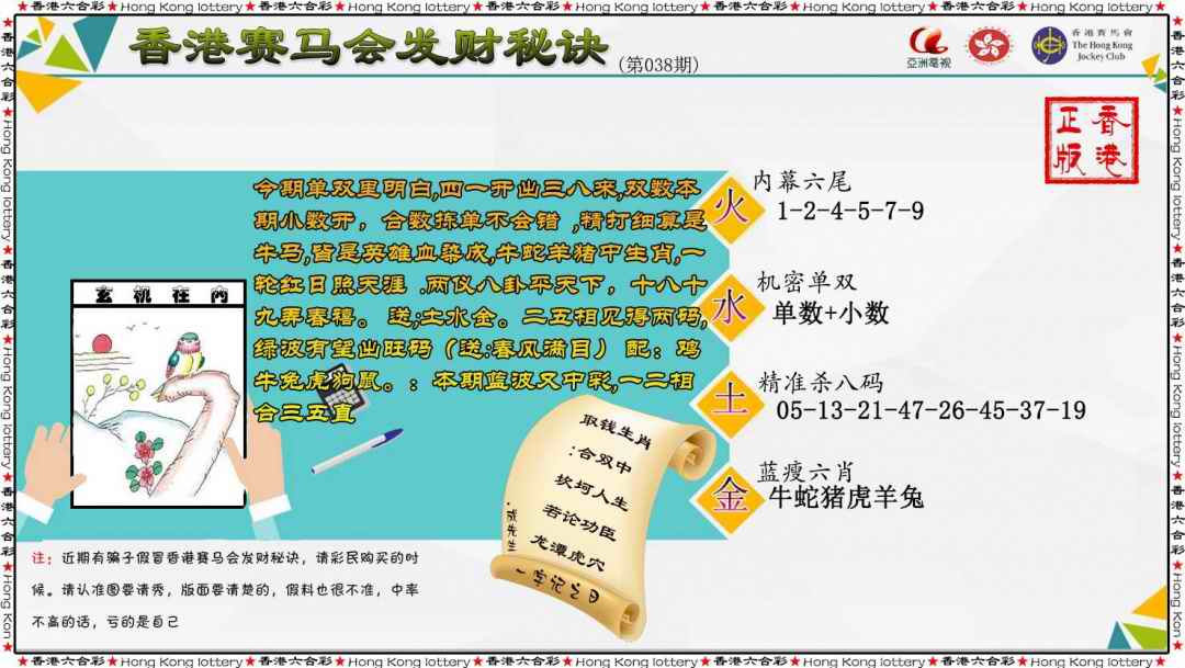 038期发财秘诀[图]